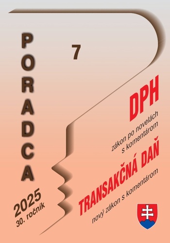 Poradca 7/2025 - Z�kon o dani z pridanej