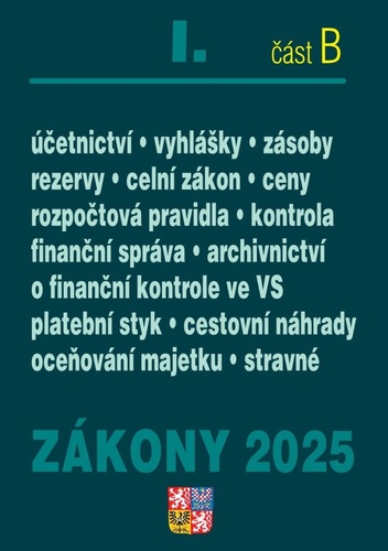 Z�kony I B/2025 � ��etn� z�kony