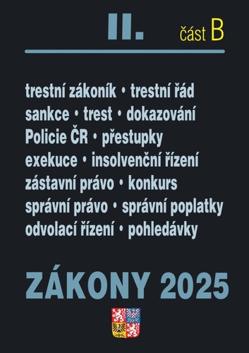 Z�kony II B/2025 � Trestn� pr�vo