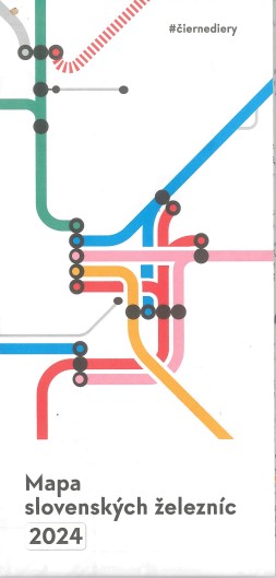 Mapa slovensk�ch �elezn�c 2024