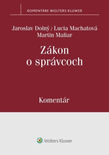 Z�kon o spr�vcoch Koment�r